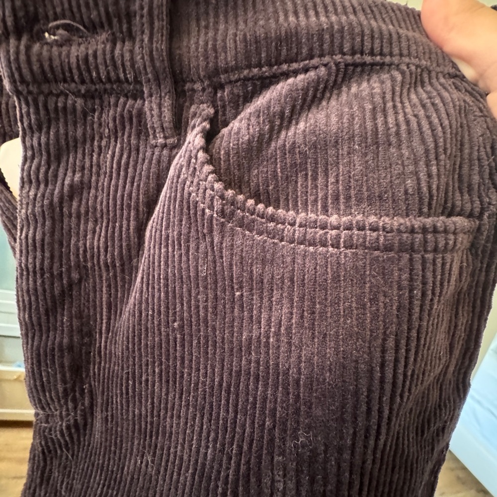 Purple Corduroy Pants